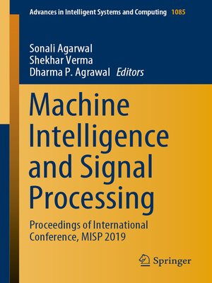 cover image of Machine Intelligence and Signal Processing